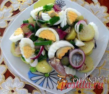 Салат с сельдью фото рецепт приготовления