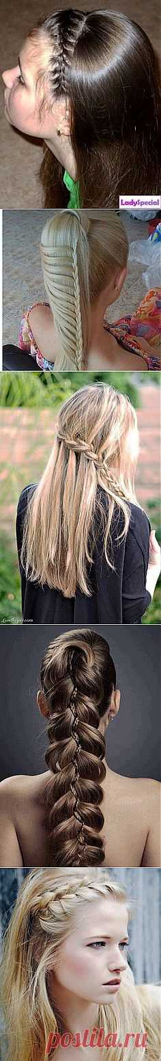 Как плести косы самой себе? - Женский журнал LadySpecial.ru