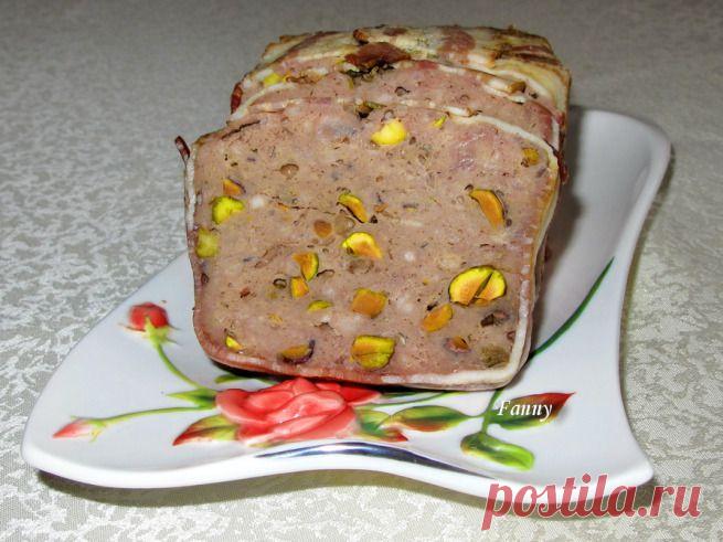 Террин из свинины с орехами | Кошкин дом