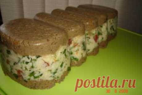 Паштет из куринной печени с сыром
