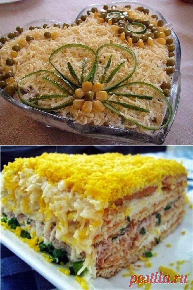 ТОП-6 САМЫХ МУЖСКИХ САЛАТОВ  — Фактор Вкуса