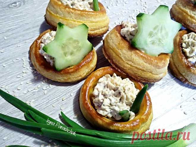 Ірина Паращак - #закуска #форшмак #форшмак_у_волованах Форшмак...