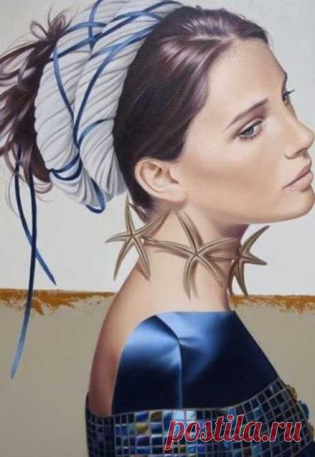 Женщина, говорят, явление многоликое. Женщина, говорят, явление многосложное. Великие найдут в ней великое. Ничтожества будут искать ничтожное...(с)
Художник Ginette Beaulieu (Канада)