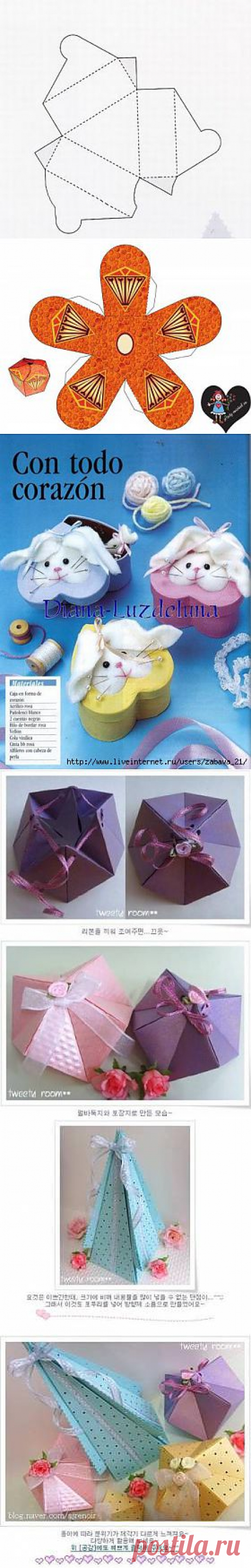 Подарочные коробки из картона - Форум