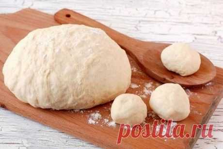 Постное тесто для пирожков