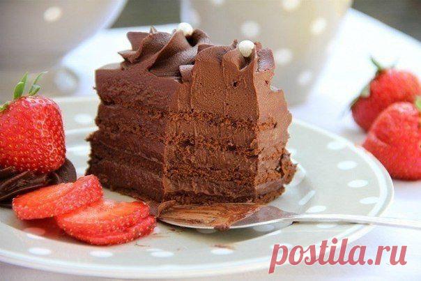 Шоколадный торт "Мечта" / Вкусные привычки