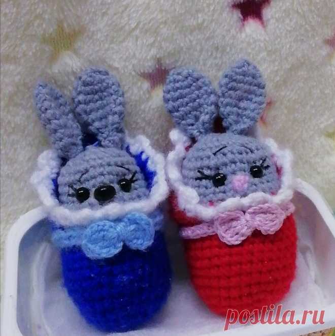 Заи - Крохи. | Вязаные игрушки. Мастер-классы, схемы, описание. 🐰Моя работа выполнена крючком.🐰Очень мягкие и приятные на ощупь игрушки.🐰Связаны из гипоалергенной детской пряжи. Наполнитель холлофайбер.🐰Зайчики будут отличными друзьями для малыша.🐰Возможен повтор в любом цвете.