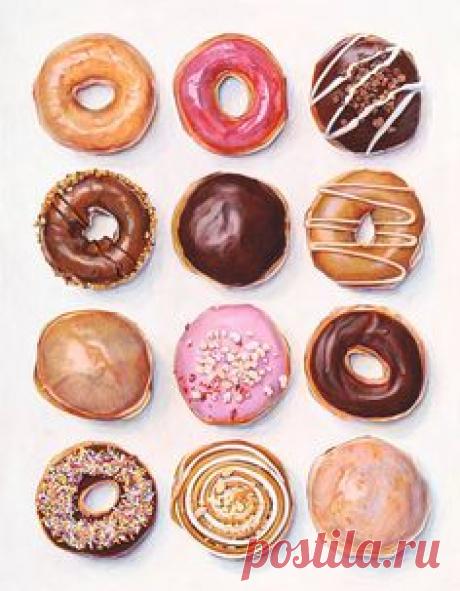 Beigne douzaines. Limited edition giclée print. par JoelPenkman