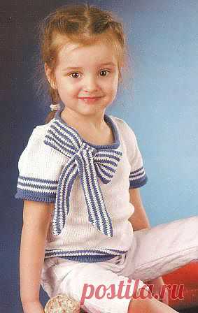 Как связать спицами кофточку для маленькой девочки | ВЯЗАНИЕ спицами и крючком.