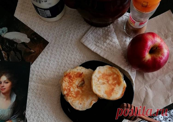 (23) Яблочные пп оладьи 😍😋🍏 - пошаговый рецепт с фото. Автор рецепта Alexandra Musatova ✈️ . - Cookpad