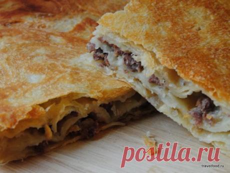 Еда из отпуcкаБурек. Пошаговый фото рецепт.