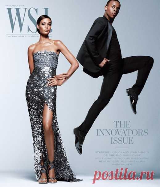 WSJ Magazine пригласил модель Джоан Смоллс (Joan Smalls) и танцора Лила Бру Jackson). / Модное Настроение