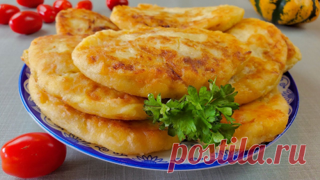 Картофельные зразы с капустой и грибами