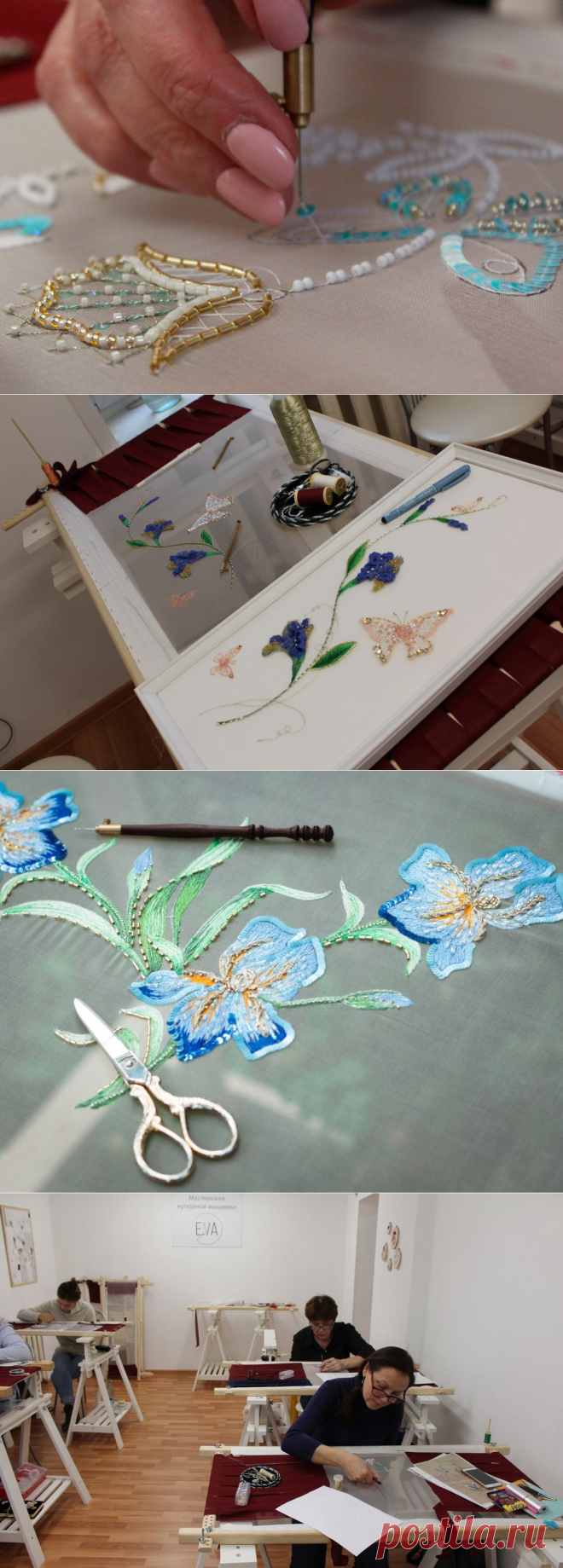 Курс "Основы люневильской вышивки" - Ярмарка Мастеров - ручная работа, handmade