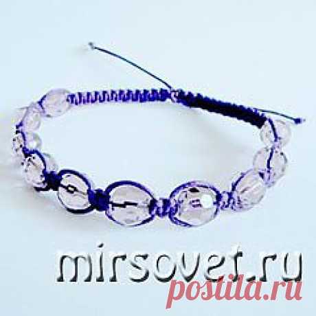 Как сделать браслет Шамбала своими руками: мастер-класс с фото | МирСовет.ру
