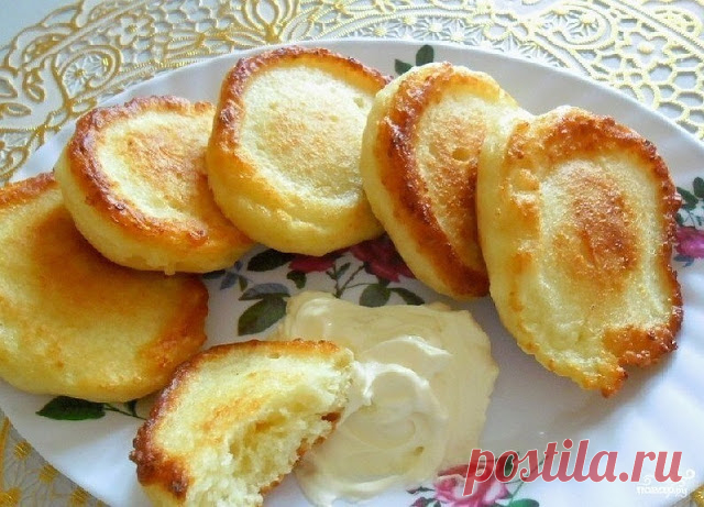 Кулинария: вкусные рецепты: Оладьи с творогом