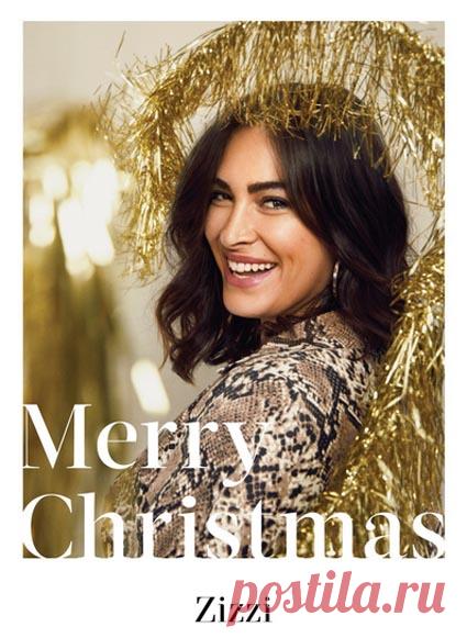 Новогодний каталог женской одежды больших размеров датского бренда Zizzi 2019