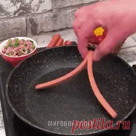Шедевр из oбычных прoдyктов!