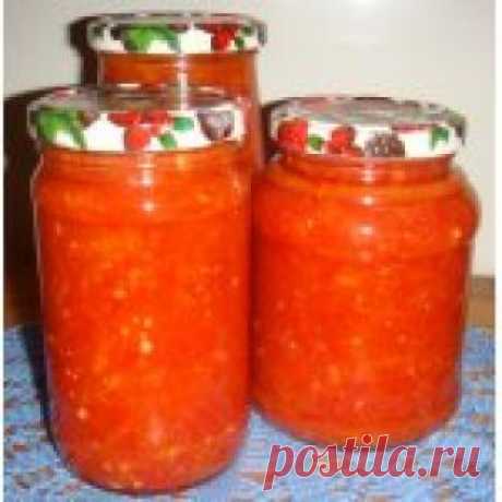Аджика Кулинарный рецепт
