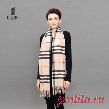 Шарф кашемировый в стиле &quot;burberry&quot; - от 1166 руб. Доставка бесплатная.