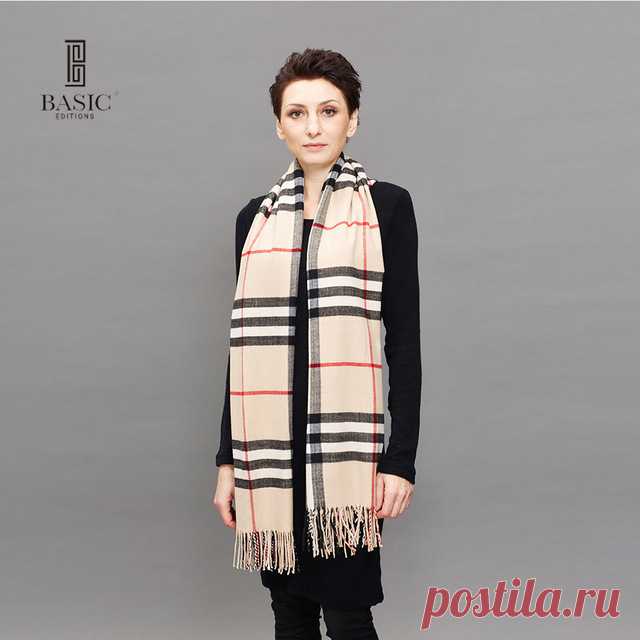 Шарф кашемировый в стиле "burberry" - от 1166 руб. Доставка бесплатная.