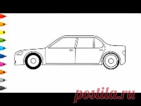 Как рисовать машину