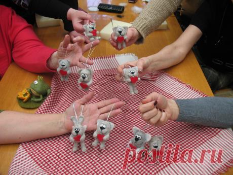 Мой первый МК / Валяние / Мастер классы по валянию из шерсти