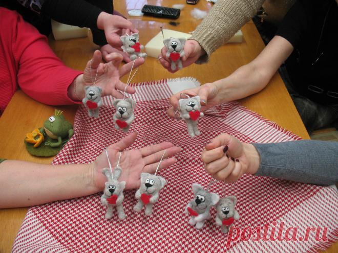 Мой первый МК / Валяние / Мастер классы по валянию из шерсти