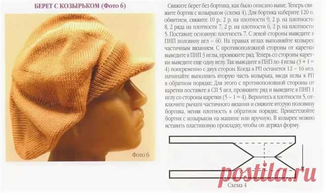 схемы вязания беретов на машинке: 2 тыс изображений найдено в Яндекс.Картинках