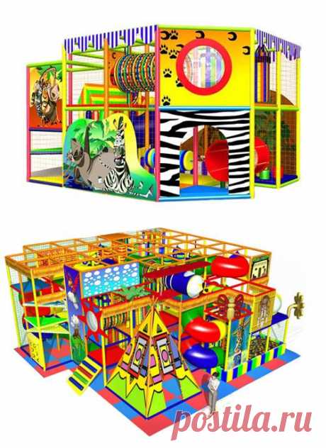 Детские лабиринты в наличии и под заказ от компании «Спортивные Аттракционы»