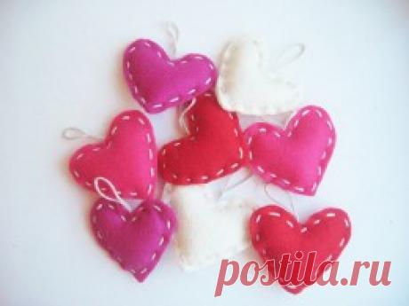 Сделайте украшения ко Дню Святого Валентина самостоятельно !