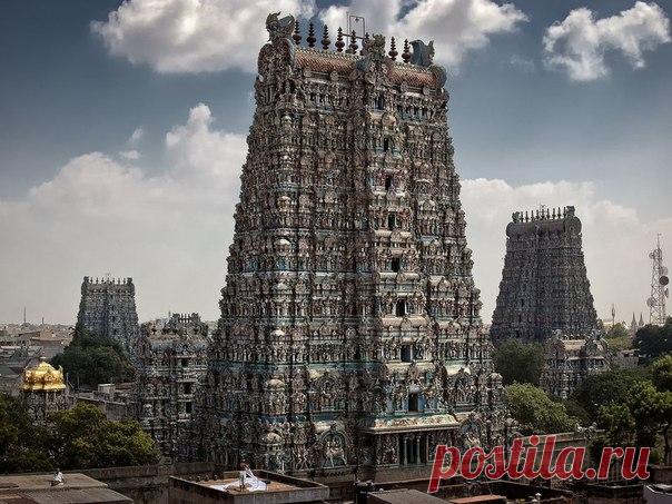 Храм Минакши (Индуистский храм в Мадурае, Индия)