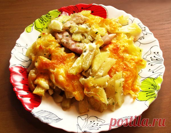 Курица с картошкой в мультиварке: рецепт приготовления