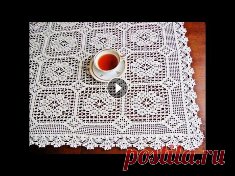 Филейное вязание, скатерти крючком: идеи. Подборка № 89 [Вязание. 1000 и 1 узор] Филейное вязание, скатерти крючком: идеи. Подборка № 89 [Вязание. 1000 и 1 узор]...
