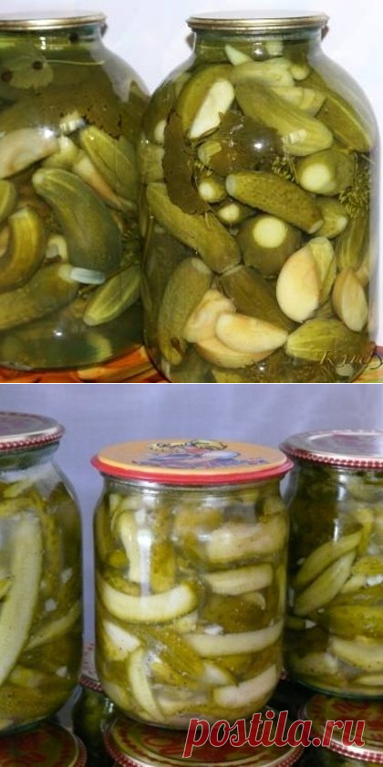 Засолка огурцов - рецепты с фото / Простые рецепты