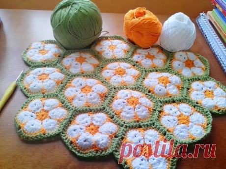 Episódio 1: Manta African Flower + Tutorial da Flor