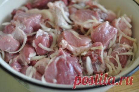 Шашлыки. АРМЯНСКИЙ маринад,Баранина, Мясо, Свинина, Шашлык.
Дорогие мои читатели.Нет, я не утверждаю, что способ ЕДИНСТВЕННО ВЕРНЫЙ, но мне этот рецепт достался от одного СТАРОГО Армянина. 
Хороший дядька, кстати. В общем, такой способ маринования ИНТЕРЕСЕН по нескольким параметрам: маринуется довольно быстро (40 минут), мясо в маринаде без холодильника суток трое нормально себя чувствует (ну, при таком пекле, как прошлым летом, я, все-таки, не стал бы рисковать, конечно, ...