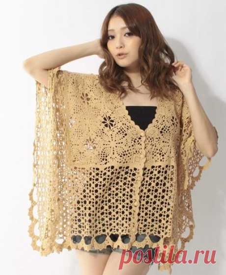 накидочка крючком