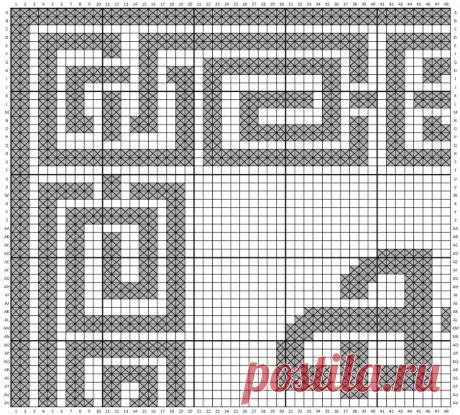 Grid Mammal Crafts: Celtic Knot Filet Crochet Center Piece