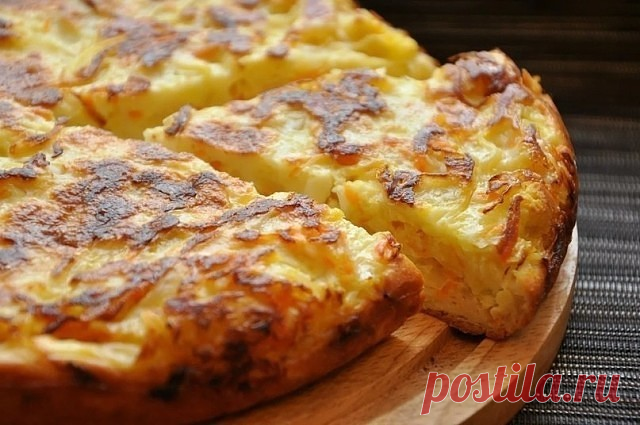 >Шарлотка с капустой на кефире. Пышная и вкусная. Любимый рецепт . Обсуждение на Блоги на Труде