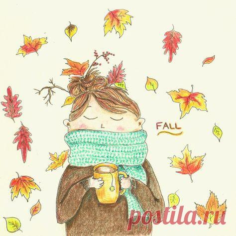 40 планов на осень.

1. Провести утро в кофейне с книжкой, у окошка, в идеале — в дождь.
2. Выгулять полуосеннюю обувь, которую в жару не наденешь — жарко, а поздней осенью — холодно.
3. Добраться до парка аттракционов и покататься на них, пока они
работают.
4. Дойти до школы, в которой учился, постоять в сторонке во время линейки и ностальгически вспомнить детство.
5. Обзавестись новым зонтом, осенней шапочкой и перчатками.
6. Поваляться в листьях — пока они еще не мокрые...