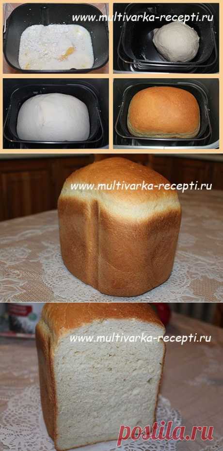 Хлеб молочный в хлебопечке |