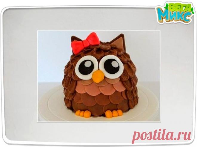 Торт-совушка своими руками!