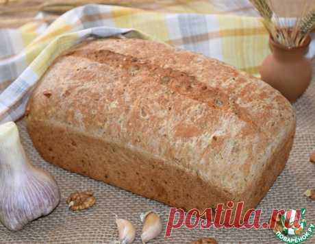 Чесночный хлеб с травами и орехами – кулинарный рецепт