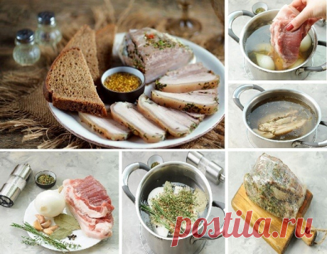 Как приготовить варёное сало быстро и вкусно: 5 рецептов - Банкетоф