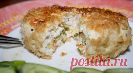 Куриные котлетки с начинкой в овсяной панировке . Пошаговый рецепт с фото на Gastronom.ru