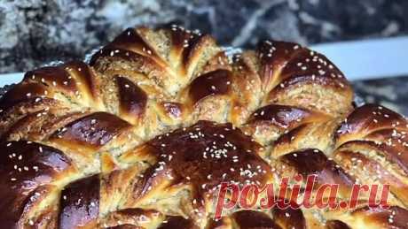 Пирог с ореховой начинкой 🌹