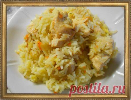 ПРЯНЫЙ РИС С КУРИЦЕЙ.