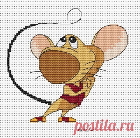 Gallery.ru / Мышонок - Бесплатные схемы - nata0179