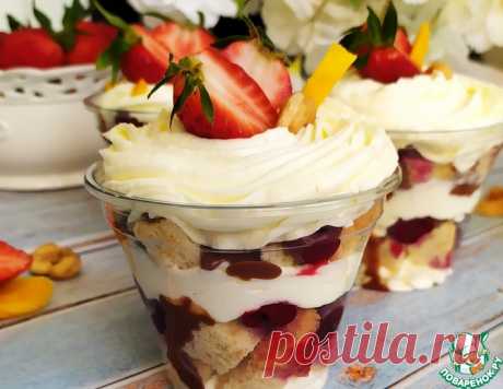 Трайфлы с шоколадом и вишней – кулинарный рецепт